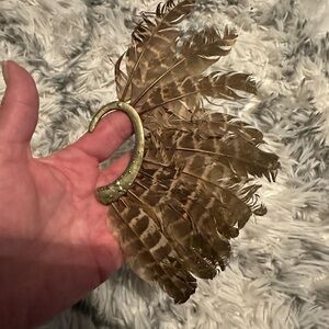 Unique Feather Hair Accessory